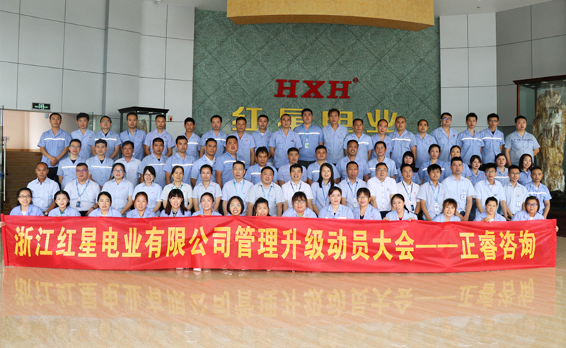 紅星閃耀，追云逐電——熱烈祝賀紅星電業(yè)攜手正睿咨詢啟動(dòng)系統(tǒng)管理升級(jí)項(xiàng)目！