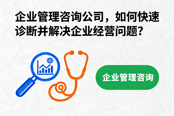 企業(yè)管理咨詢公司，如何快速診斷并解決企業(yè)經營問題？