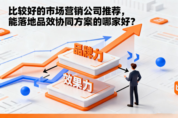 比較好的市場營銷公司推薦，能落地品效協(xié)同方案的哪家好？