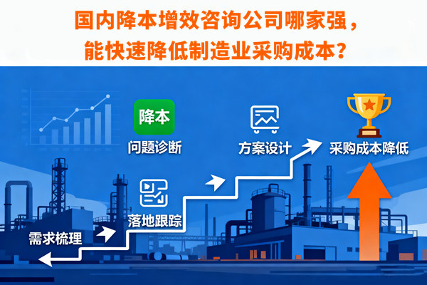 國內(nèi)降本增效咨詢公司哪家強(qiáng)，能快速降低制造業(yè)采購成本？