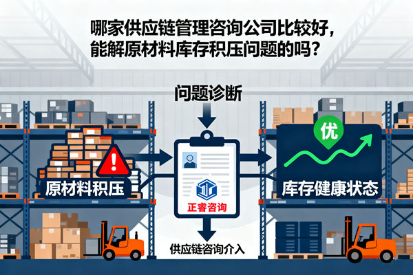 哪家供應(yīng)鏈管理咨詢公司比較好，能解原材料庫(kù)存積壓?jiǎn)栴}的嗎？