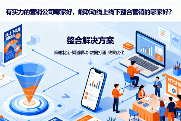 有實力的營銷公司哪家好，能聯(lián)動線上線下整合營銷的哪家好？