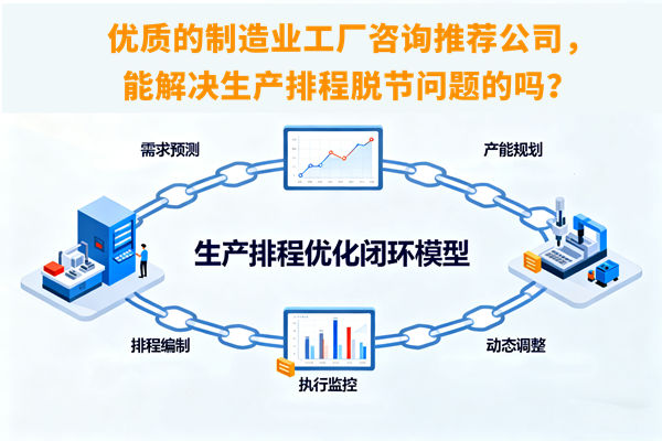 優(yōu)質(zhì)的制造業(yè)工廠咨詢推薦公司，能解決生產(chǎn)排程脫節(jié)問題的嗎？